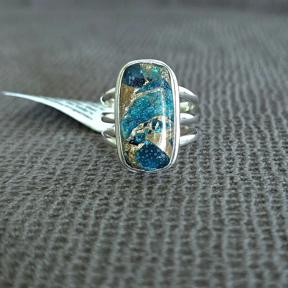 Shivam Apatite Quartz Statement Ring💍 - NWT